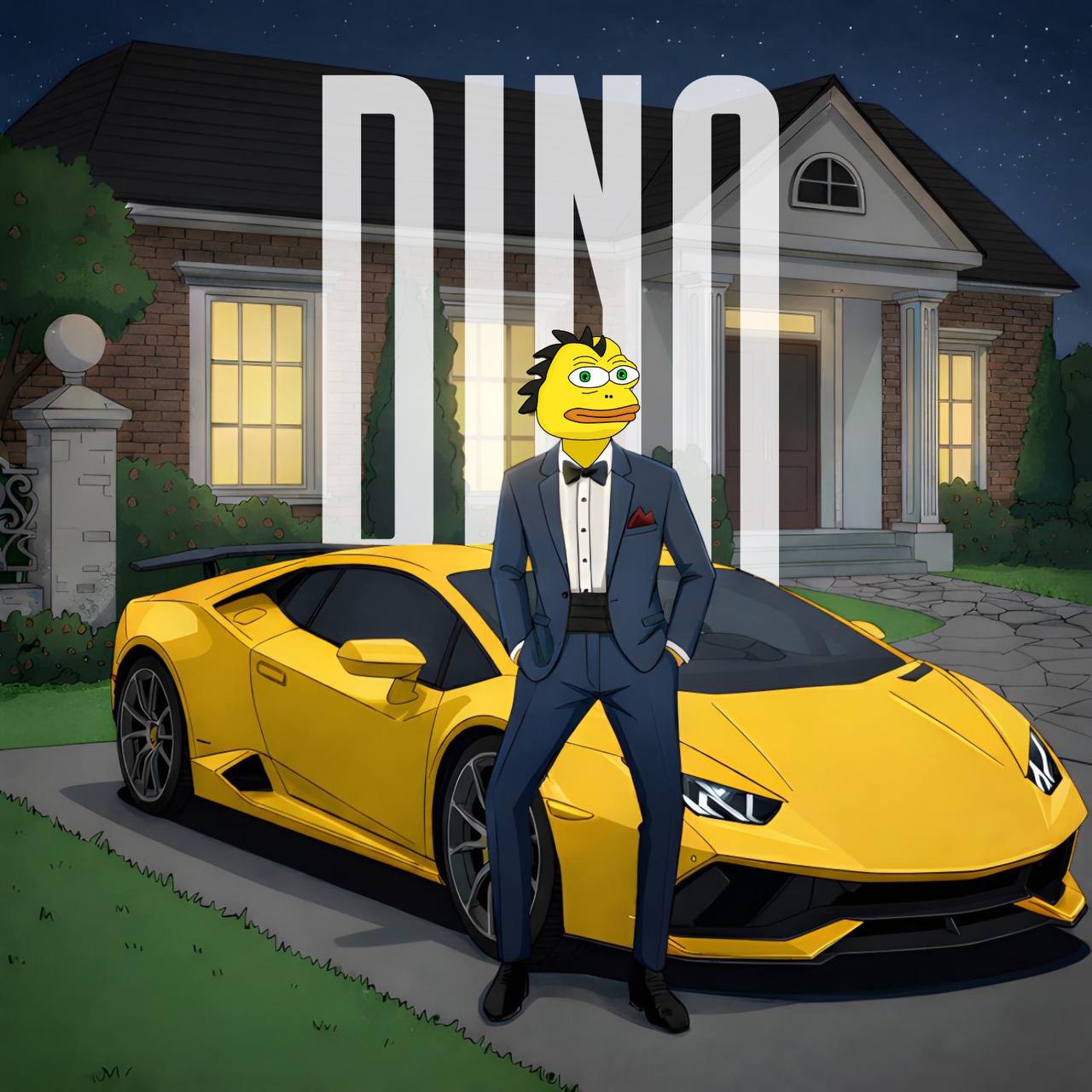 PINO MEME COIN - Solana Dino Community Meme Legend